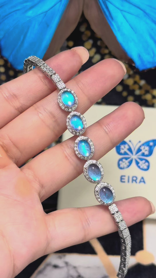 EIRA Illusory Blue Orbit Choker